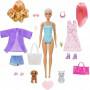 Barbie® Day-to-Night Color Reveal™ Doll with 25 Surprises & Beach-to-Party Transformation