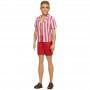 ​Ken™ 60th Anniversary Doll 1 in Throwback Beach Look with Swimsuit & Sandals