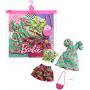 ​Barbie® Fashions 2-Pack Clothing Set, 2 Outfits for Barbie® Doll Include Watermelon-Print Dress, Floral Skirt, Tropical Tank & 2 Accessories