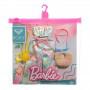 ​Barbie® Storytelling Fashion Pack of Doll Clothes Inspired by Roxy: Matching Floral Top & Pants with 7 Accessories for Barbie® Dolls Including Pineapple Purse