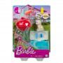 ​Barbie® Mini Playset with Themed Accessories and Pet, BBQ Theme with Scented Grill