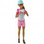 Barbie® Hiking Doll, Brunette, with Puppy & 9 Accessories, Including Backpack Pet Carrier, Map, Camera & More