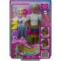 Barbie Leopard Rainbow Hair Doll