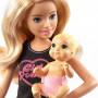 ​Barbie® Skipper™ Babysitters Inc.™ Doll & Accessories Set with 9-in Blonde Doll, Baby Doll & 4 Storytelling Pieces