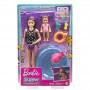 Barbie® Skipper™ Babysitters Inc.™ Dolls & Playset with Babysitting Skipper™ Doll, Toddler Small Doll with Color-Change Swimsuit, Kiddie Pool, Whale Squirt Toy & Accessories