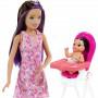 Barbie® Skipper™ Babysitters Inc.™ Dolls & Playset with Babysitting Skipper™ Doll, Color-Change Baby Doll, High Chair & Party-Themed Accessories