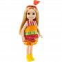 Barbie® Club Chelsea™ Dress-Up Doll (6-inch) in Burger Costume