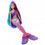 ​Barbie™ Dreamtopia Mermaid Doll with Extra-Long Two-Tone Fantasy Hair, Hairbrush, Tiaras and Styling Accessories