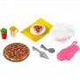 ​Barbie® Chelsea® Can Be Pizza Chef Playset with Brunette Chelsea® Doll (6-in), Pizza Oven, 2 Spice Shakers, Pizza Pan & More