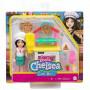 ​Barbie® Chelsea® Can Be Pizza Chef Playset with Brunette Chelsea® Doll (6-in), Pizza Oven, 2 Spice Shakers, Pizza Pan & More