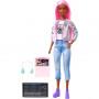 Barbie® Music Producer Doll (12-in), Colorful Pink Hair, Trendy Clothes & Accessories