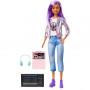 Barbie® Music Producer Doll (12-in), Colorful Purple Hair, Trendy Clothes & Accessories