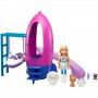 Barbie® Space Discovery™ Chelsea™ Doll & Rocket Ship-Themed Playset with Puppy