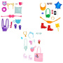 Barbie Accessories, Themed Storytelling Packs For Barbie Dolls Asst