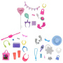 Barbie Accessories, Themed Storytelling Packs For Barbie Dolls Asst