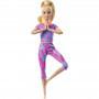 ​Barbie® Made to Move™ Doll with 22 Flexible Joints & Long Blonde Ponytail Wearing Athleisure-wear