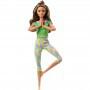 ​Barbie® Made to Move™ Doll with 22 Flexible Joints & Long Wavy Brunette Hair Wearing Athleisure-wear