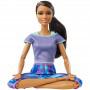 Barbie® Made to Move™ Doll with 22 Flexible Joints & Curly Brunette Ponytail Wearing Athleisure-wear