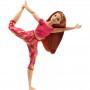 ​Barbie® Made to Move™ Doll, Curvy, with 22 Flexible Joints & Long Straight Red Hair Wearing Athleisure-wear