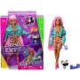 Barbie® Extra Doll #10 in Floral-Print Jacket with DJ Mouse Pet for Kids