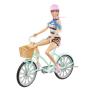 Barbie® Holiday Fun Doll, Bicycle and Accessories