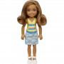 Barbie® Chelsea™ Doll (6-inch Brunette) Wearing Skirt with Cloud Print