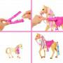 Barbie® Groom 'n Care Playset with Doll, 2 Horses & 20+ Accessories, 3 to 7 Year Olds