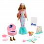 Barbie® Color Reveal™ Peel Doll with 25 Surprises & Mermaid Fantasy Fashion Transformation