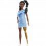 Barbie® Fashionistas™ Doll #146 with 2 Twisted Braids & Star-Print Dress