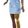 Barbie® Fashionistas™ Doll #146 with 2 Twisted Braids & Star-Print Dress