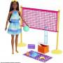 Barbie® Loves the Ocean Beach Volleyball-Themed Playset, Made from Recycled Plastics