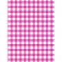 'Barbie™ Gingham' Wallpaper by Barbie™ - Pink