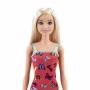 Barbie® Doll in a red dress with butterflies