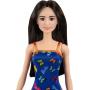 Barbie® Doll in a blue dress with butterflies