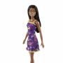 Barbie® Doll in a purple dress with butterflies