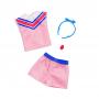 Barbie Fashion Pack Of Doll Clothes, Complete Look Set With Sleeveless Shirt, Shorts And Accessories