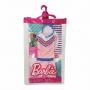 Barbie Fashion Pack Of Doll Clothes, Complete Look Set With Sleeveless Shirt, Shorts And Accessories