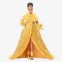 Guo Pei Barbie® Doll Wearing Golden-Yellow Gown