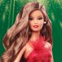Barbie Signature 2022 Holiday Barbie Doll (Light-Brown Hair)