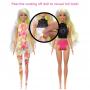Color Reveal Barbie #1 Doll Neon Tie-Dye Series With 6 Surprises