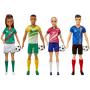 You Can Be Anything Soccer Player Barbie Ken AA Ken Soccer Doll, Short Cropped Hair, Colorful #21 Uniform, Soccer Ball, Cleats, Tall Socks, Great Sports-Inspired