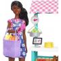 Barbie® Farmers Market Playset Black Doll