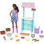 Barbie® Farmers Market Playset Black Doll