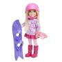 Barbie Chelsea Snowboarder Doll With Accessories