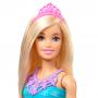Barbie Dreamtopia Royal Doll, Blonde With Pink Skirt, Shoes And Hair Accessory