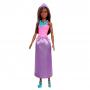 Barbie Dreamtopia Royal Doll, Brunette With Purple Skirt, Shoes And Hair Accessory