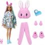 Barbie® Cutie Reveal™ Doll with Bunny Plush Costume & 10 Surprises