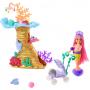 Barbie Chelsea Mermaid Doll with 4 Pets Playset