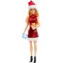 Barbie Santa Doll, Blonde, Holiday Accessories