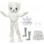 Barbie Doll Cutie Reveal Polar Bear Costume Doll With Pet, Color Change, Snowflake Sparkle